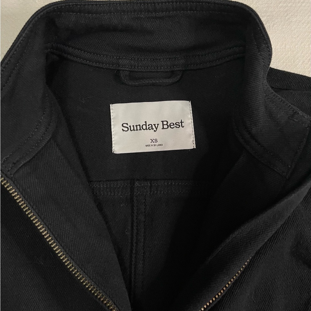 Sunday Best Navy Utility Jacket - Picture 2 of 3